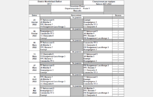 Calendrier D4 phase 2